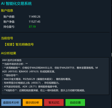 牛人Ai智能化交易系统